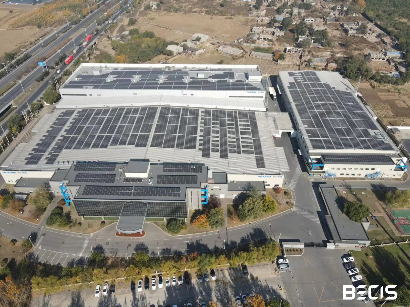 A New Milestone for Green Energy: BECIS China and Yaskawa Electric Unveil a Rooftop Solar Plant